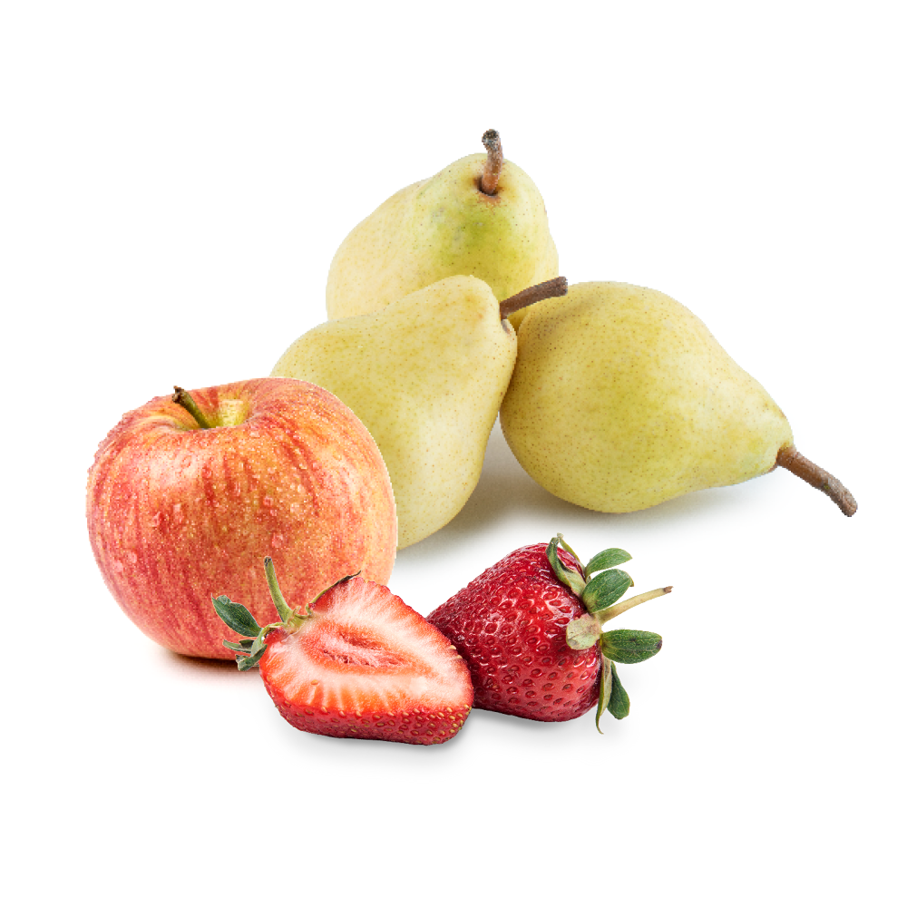 Äpfel, Birnen und Erdbeeren